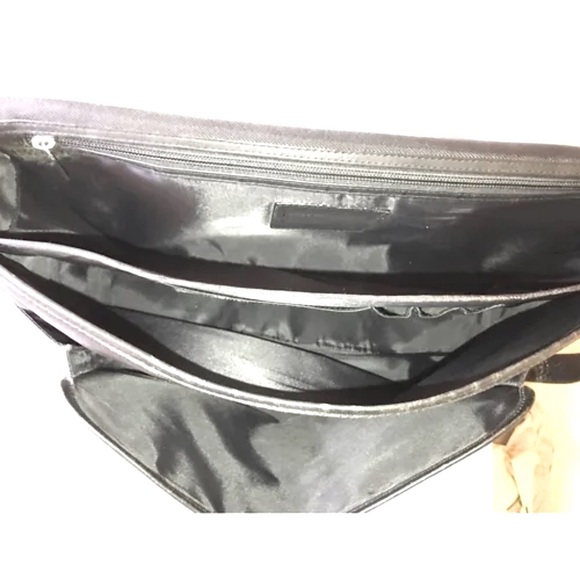 Coach Vintage Leather & Nylon Briefcase 5105 Mens - Picture 5 of 13